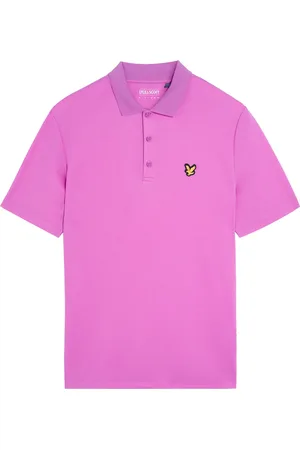 Lyle & Scott Top, Herre, Lyserød, M, SS Polo Bluser Golf Tech Polo Shirt