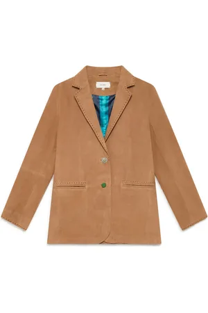 Maliparmi Jakke, Dame, Brun, M, Suede, Suede Kamel Frakke