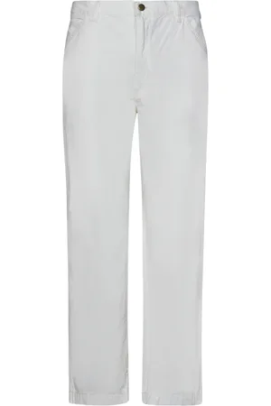 Ralph Lauren Jeans, Herre, Hvid, W33, Denim, Hvid Denim Jeans med Lav Skridt
