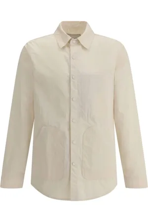 PALTÒ Skjorte, Herre, , M, Polyester, Elegant Skjorteinspireret Jakke med Klassisk Krave