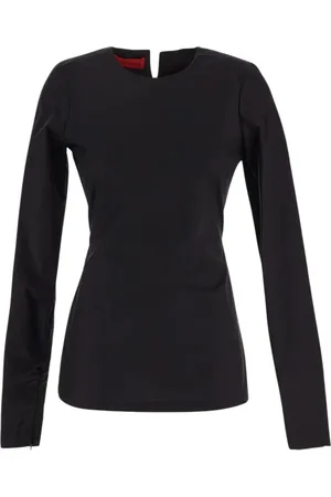 Thelatest Top, Dame, Sort, M, Uld, Stilfuldt Dametøj