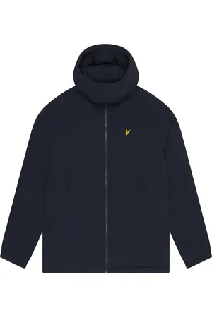 Lyle & Scott Jakke, Herre, Blå, XS, Jakker Polstret Pufferjakke