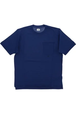 C.P. Company Top, Herre, Blå, XL, Bomuld, Blå Kortærmede T-shirts og Polos