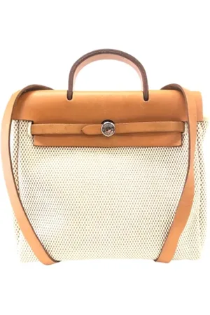 Hermès Pre-owned, Dame, , ONE SIZE, Tyl, Pre-owned Laeder rygsaekke