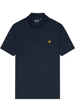 Lyle & Scott Top, Herre, Blå, S, SS Polo Bluser Golf Tech Polo Shirt