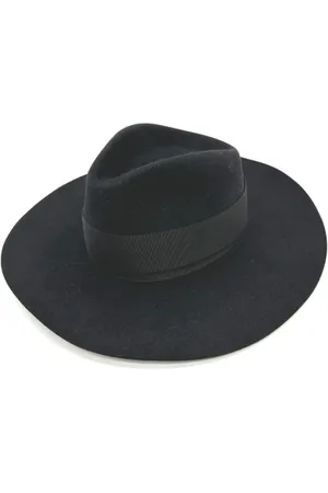 Hermès Pre-owned, Dame, Sort, ONE SIZE, Uld, Pre-owned Uld hatte
