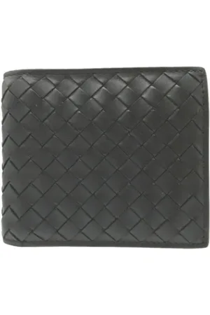 Bottega Veneta Pre-owned, Herre, Sort, ONE SIZE, Læder, Pre-owned Laeder punge