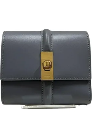 Céline Pre-owned, Dame, Grå, ONE SIZE, Tyl, Pre-owned Laeder celine-tasker