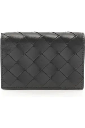 Bottega Veneta Pre-owned, Herre, Sort, ONE SIZE, Læder, Pre-owned Laeder punge