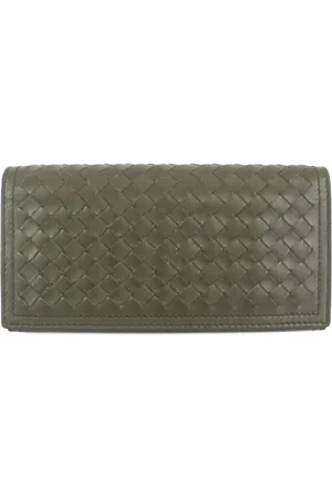 Bottega Veneta Pre-owned, Dame, Brun, ONE SIZE, Tyl, Pre-owned Laeder punge