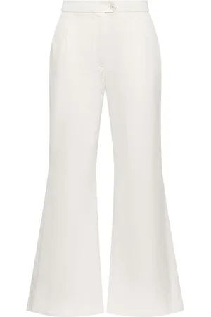 Maliparmi Bukser, Dame, Hvid, 2XS, Bomuld, Gabardinebukser i hvid