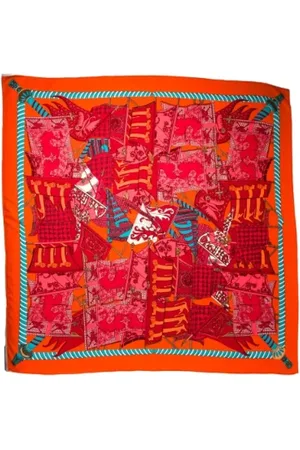 Hermès Pre-owned, Dame, , ONE SIZE, Uld, Pre-owned Silke trklaeder