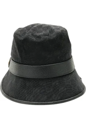 Gucci Pre-owned, Dame, Sort, ONE SIZE, Tyl, Pre-owned Stof hatte