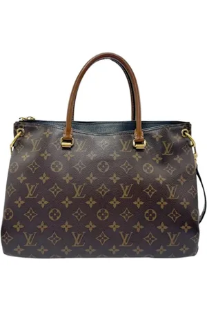LOUIS VUITTON Pre-owned, Dame, Lilla, ONE SIZE, Uld, Pre-owned canvas tasker