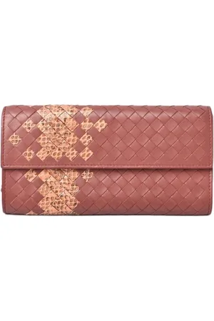 Bottega Veneta Pre-owned, Dame, Brun, ONE SIZE, Tyl, Pre-owned Laeder punge