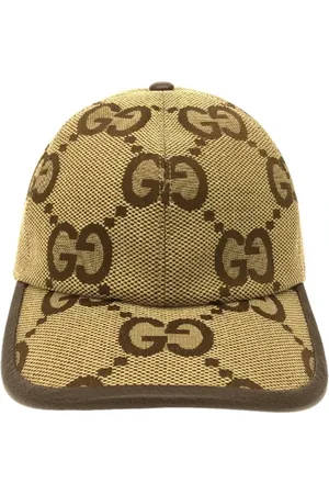 Gucci Pre-owned, Dame, , ONE SIZE, Bomuld, Pre-owned Bomuld hatte