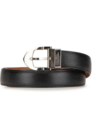 LOUIS VUITTON Pre-owned, Dame, Sort, ONE SIZE, Tyl, Pre-owned Laeder baelter