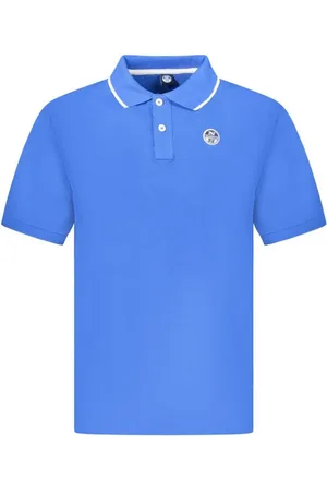 North Sails Top, Herre, Blå, 3XL, Bomuld, Bl Polo Skjorte i Bomuld til Mnd