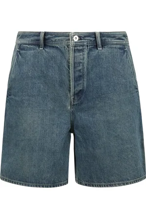 Jil Sander Shorts, Herre, Blå, W31, Denim, Rå japansk denim shorts