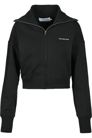 Calvin Klein Sweathshirts & Hoodies, Dame, Sort, XS, Bomuld, Sweatshirts Hoodies