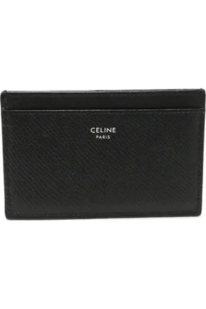 Céline Pre-owned, Dame, Sort, ONE SIZE, Tyl, Pre-owned Laeder punge