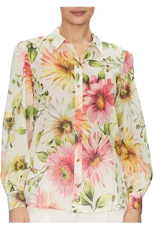 Guess Bluser & Skjorter, Dame, Flerfarvet, XS, Elegant Clara Blouse til Kvinder