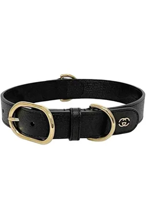 Gucci Pre-owned, Dame, Sort, ONE SIZE, Tyl, Pre-owned Laeder baelter
