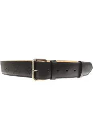 LOUIS VUITTON Pre-owned, Herre, Sort, ONE SIZE, Læder, Pre-owned Laeder baelter