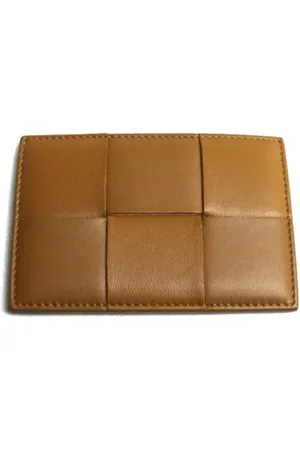 Bottega Veneta Pre-owned, Dame, Brun, ONE SIZE, Tyl, Pre-owned Laeder punge