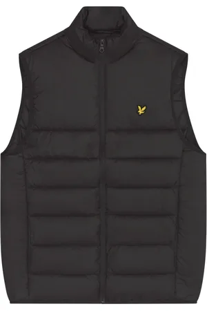 Lyle & Scott Jakke, Herre, Grå, 2XL, Jakker Vatteret Gilet