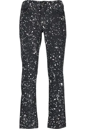 OFF-WHITE Jeans, Herre, Sort, W31, Denim, Slim Fit Malet Denim Jeans
