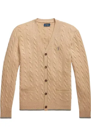 Ralph Lauren Strik, Herre, , XL, Uld, Cardigan lavet af uld og kasjmir