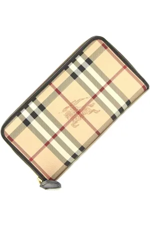 Burberry Pre-owned, Dame, Brun, ONE SIZE, Tyl, Pre-owned Laeder punge