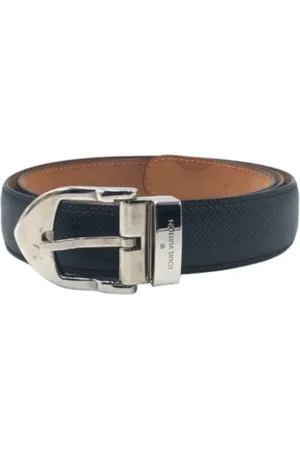 LOUIS VUITTON Pre-owned, Herre, Sort, ONE SIZE, Læder, Pre-owned Laeder baelter
