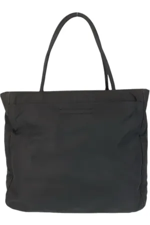 Prada Pre-owned, Dame, Sort, ONE SIZE, Uld, Pre-owned Canvas prada-tasker