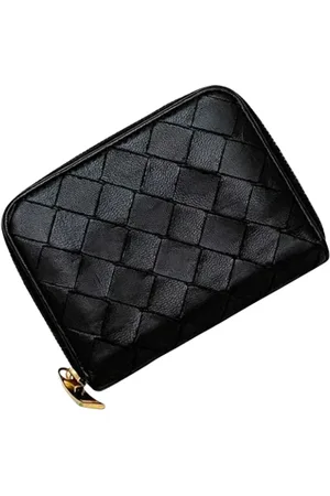 Bottega Veneta Pre-owned, Dame, Sort, ONE SIZE, Tyl, Pre-owned Laeder punge