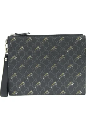 Gucci Tilbehør, Herre, Sort, ONE SIZE, Læder, Pre-owned Laeder gucci-tasker