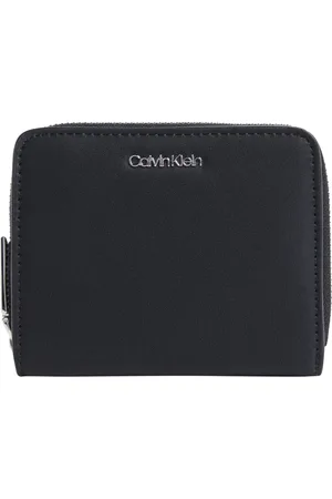 Calvin Klein Tilbehør, Dame, Sort, ONE SIZE, Sort lynlås rundt damepung
