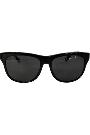 Gucci Pre-owned, Dame, Sort, ONE SIZE, Uld, Pre-owned Acetat solbriller