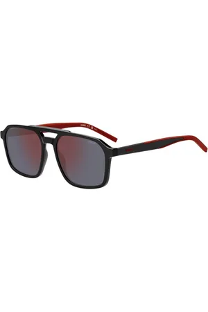 HUGO BOSS Tilbehør, Dame, Sort, 56 MM, Uld, Sorte solbriller stilfulde kvinders tilbehør