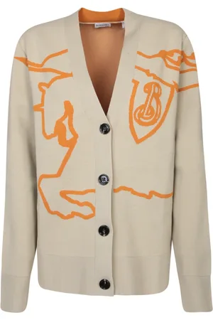 Burberry Strik, Dame, , M, Bomuld, Knight Hunter Cardigan