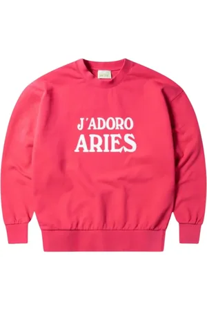 ARIES Sweathshirts & Hoodies, Herre, Rød, L, Bomuld, J