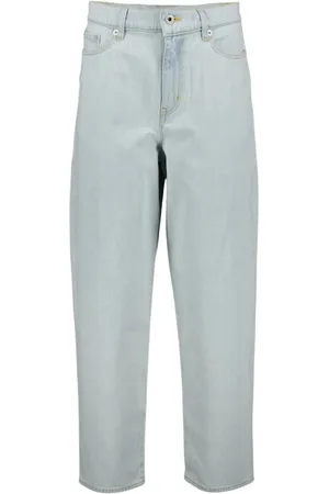 Kenzo Jeans, Dame, Blå, W27, Denim, Straight cut jeans i vasket blå