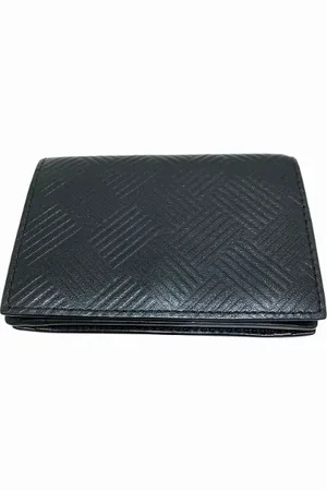 Bottega Veneta Pre-owned, Herre, Sort, ONE SIZE, Læder, Pre-owned Laeder punge