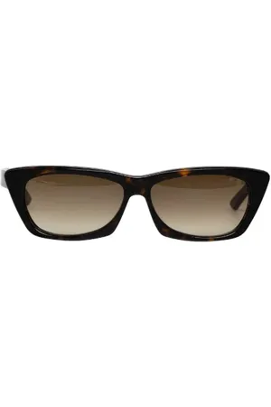 Gucci Pre-owned, Dame, Sort, ONE SIZE, Tyl, Pre-owned Plast solbriller