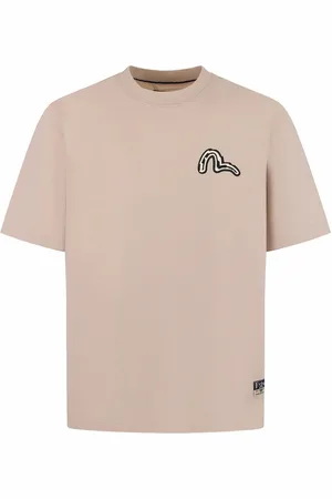 Evisu Top, Herre, , 2XL, Bomuld, Seagull og Daruma Totem T-shirt