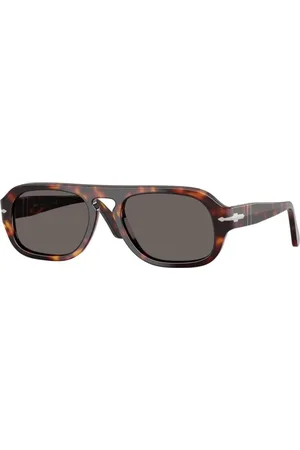 Persol Tilbehør, Herre, Brun, 56 MM, Uld, Stilfulde Unisex solbriller til beskyttelse