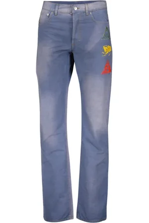 Dior Jeans, Herre, Blå, W31, Bomuld, Straight Cut Jeans