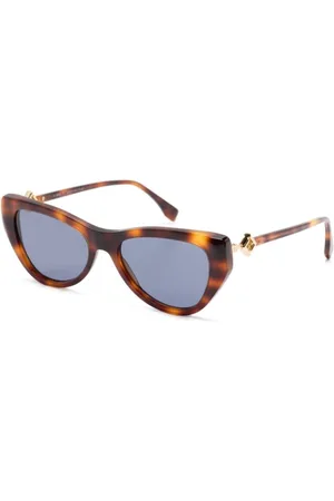 Fendi Tilbehør, Dame, Brun, 54 MM, Tyl, Fe40149I 53V Solbriller