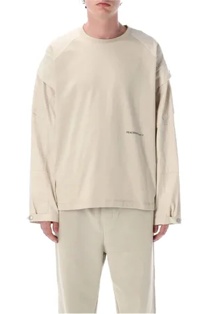 OAMC Top, Herre, , L, Bomuld, Peacemaker SI Cargo T-shirt Sand